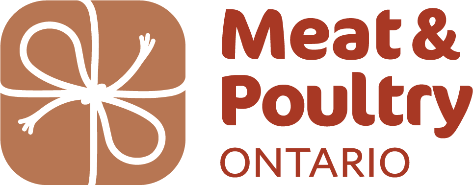 Logo de Meat and Poultry Ontario (viande et volaille de l'Ontario).